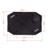 Aspöck position light Flexipoint 1 – top view showing black mounting base with four rectangular holes and white reflector.