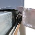 Detail aanzicht van Aluminium oprijplaten – zilver met versterkte structuur en gelaste rand.