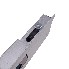 Dropside lock 400mm left – detail view showing black handle and long locking pin on a plain white background.