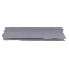 Dropside lock 600mm right – top view showing grey mushroom pin and black powder-coated steel handle.