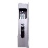 Aluminium drop side lock – side view showing 500 mm length, 180° black handle, and silver anodised finish.