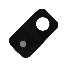 Snatch Block 4t – top view showing a black and silver circular hole with a small fastener on a plain white background.