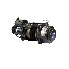 Verricello elettrico 12V BST S18000 lbs – vista laterale con fune sintetica nera e dettagli in argento.