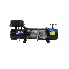 Verricello elettrico 12V BST 13500 lbs – vista laterale con cavo in acciaio, finitura nera e argento.