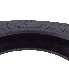 Edestä näkyvä Goodride ST290 M+S – 185/70 R13 -renkaat perävaunuille, musta väri.