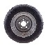 Ylhäältä näkyvä 195/55 R10C Goodride -renkaalla varustettu 6 x 10 vanne – musta ja harmaa, 5 reikää 112 mm.