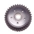 Bromstrumma – förstärkt version för Alko 200 x 50mm – svart med 5 hål och centrallager 39/72 x 37mm.
