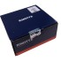 Vooraanzicht van de KNOTT ANS remschoenen Remblokken 250 x 40 – verpakking met blauwe en rode label.