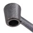Detail aanzicht van een Laadklepslot – 14 mm schroefdraad met een cilindrische, zwarte en zilveren afwerking.