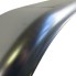 Detail aanzicht van het Tandem spatscherm – gegalvaniseerd plaatstaal in metallic zilver – breedte 200 mm, spanwijdte 1500...