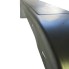 Zijaanzicht van een grijs tandem spatscherm – gegalvaniseerd plaatstaal met een breedte van 200 mm en spanwijdte van 1500 mm.