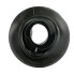 Soufflets Alko TYP 2,8VB – en caoutchouc noir, de forme cylindrique, vue de dessus sur fond blanc.