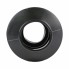 Soufflet adapté f. Peitz – vue de face – de forme cylindrique, couleur noire, ouverture centrale.