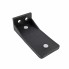 Reflector white with bracket – top view showing two mounting holes and a flat surface with a curved edge.