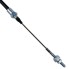 Câble Bowden noir avec cloche longue Ø 26mm – extrémités métalliques et gaine de 900mm de long.