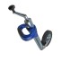 Poignée de manoeuvre pour les roues de support de 48 mm – en plastique bleu avec une prise ergonomique et un levier...