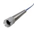 Câble Bowden en acier inoxydable – longueur de gaine 1150mm, longueur de câble 1310mm, couleur argent et bleu.