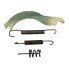 Bremsebakke Knott 20-2710 – buet metal, sort farve, inkluderer fjedre og er designet til hydraulisk backmat.