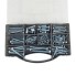 Assortimento di viti a testa esagonale – 145 pezzi in acciaio galvanizzato, varie lunghezze e dimensioni, organizzate in...