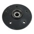 Wheel hub Schlegl 5 x 112 – top view showing black surface, five bolt holes, and central taper roller bearing.