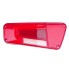 Spare lens for AJBA RL.20.110 – side view showing red lens with white reflective strip and angled design.