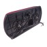 LED achterlicht rechts – 6 functies – 296x142mm – rood en zwart – achteraanzicht met schroefboutafstand van 152mm.