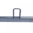 Assale per rimorchio Schlegl MB8 – capacità di 750 kg, lunghezza di 1000 mm, finitura galvanizzata e colore grigio.