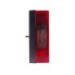 Aspöck Multipoint multi-chamber light – side view showing red light and black casing with reversing light feature.