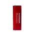 Lentille de remplacement Aspöck – vue de face avec sections lumineuses verticales transparentes et rouge.