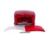 Lampe à trois chambres Hella type 9401 2SE002578701 – lentilles rouge et claire avec vis de montage incluses.