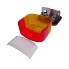 Geka multi-chamber light BBSK95L – front view showing red and orange lenses with a transparent cover.