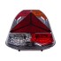 Radex type 6900 rear light – front view showing a triangular red lens and amber indicator.