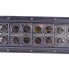 Forfra – LED Panel Lichtbalken med 60 LED's, 180W, sort og sølv, justerbar neigungsvinkel.