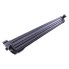 LED lysbalk – sort med 60 LED's – 885mm lang og 180W – sidevisning på hvid baggrund.
