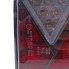 LED-bakljus höger – röd lins med registreringsskyltbelysning och integrerad LED Can Bus Controller.