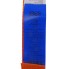 Vooraanzicht van een oranje 25mm spanband van 5m – met spitse haken en een LC van 400 daN.