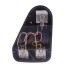 Tail light AJBA type FP70 – back view showing black housing, bulb sockets, and cable connections.