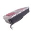 Rear light 6 functions – side view showing red lens and wiring harness with clear glass optics