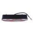 Achterlicht 6 functies – links met helder glas, rode lenzen en bekabeling voor diverse functies.