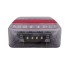 LED rear light 4 functions – front view showing red and clear LED lights with a bayonet connection.