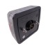 LED rear light – back view showing black casing and red lens with bayonet connection and 4 functions.