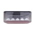 LED rear light 4 functions – top view showing black casing and red ribbed lens with bayonet connection.