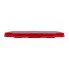 Lente sinistra Humbaur Innotrailer Aspöck – design piatto con lente rossa e marchio E visibile.