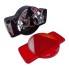 Luce multifunzione Humbaur a destra – include luce di retromarcia e riflettore triangolare, colore nero e rosso.