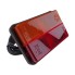 IFOR Williams 2-chamber light – front view showcasing red and orange lenses with an attached cable.