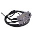IFOR Williams interior light with switch – front view showing clear cover and black base, dimensions 105 x 55 x 28mm.