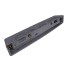 Jokon license plate light K307 – side view showing gray housing and two mounting holes for screws.