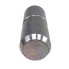 Bullone per freno BPW – vista frontale – forma cilindrica, superficie liscia, colore argento, finitura zincata.