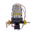 Lilie Classic Serie LP204 – Frontansicht der Wasserpumpe in Gelb und Schwarz mit 7L/min Durchflussrate und 1,4 bar Druck.