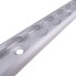 Rotaia di ancoraggio in alluminio da 0,3 m – superficie liscia con sei fori di montaggio rotondi da 20 mm.